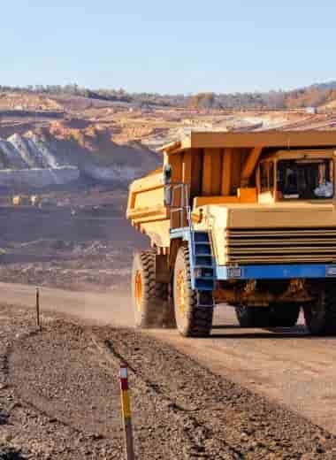 We service the mining industry